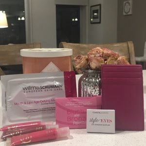 J. Crew magic wallet and makeup bundle